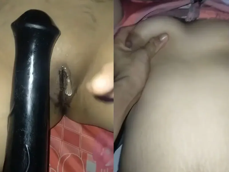 Người yêu xinh tươi vú to lỗ lồn múp móc lồn bằng sextoy cực sướng